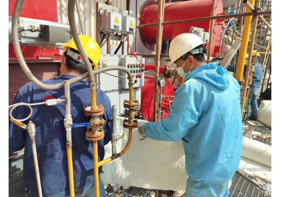 河南濮陽某公司燃燒器改造項目