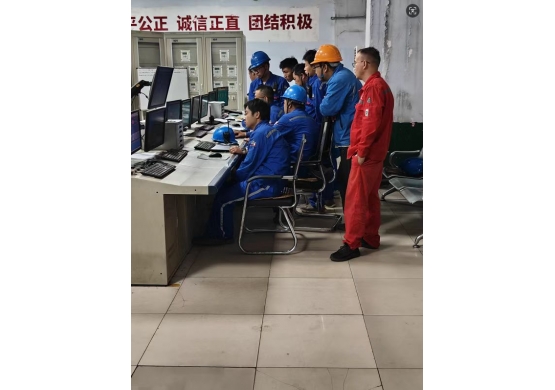 雙燃料低氮燃燒器系統(tǒng),成功點火投運，燃燒穩(wěn)定